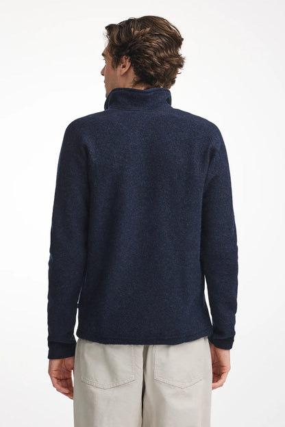 Ivanhoe Knitted in Sweden - Danny FZ | wollen herenvest met rits