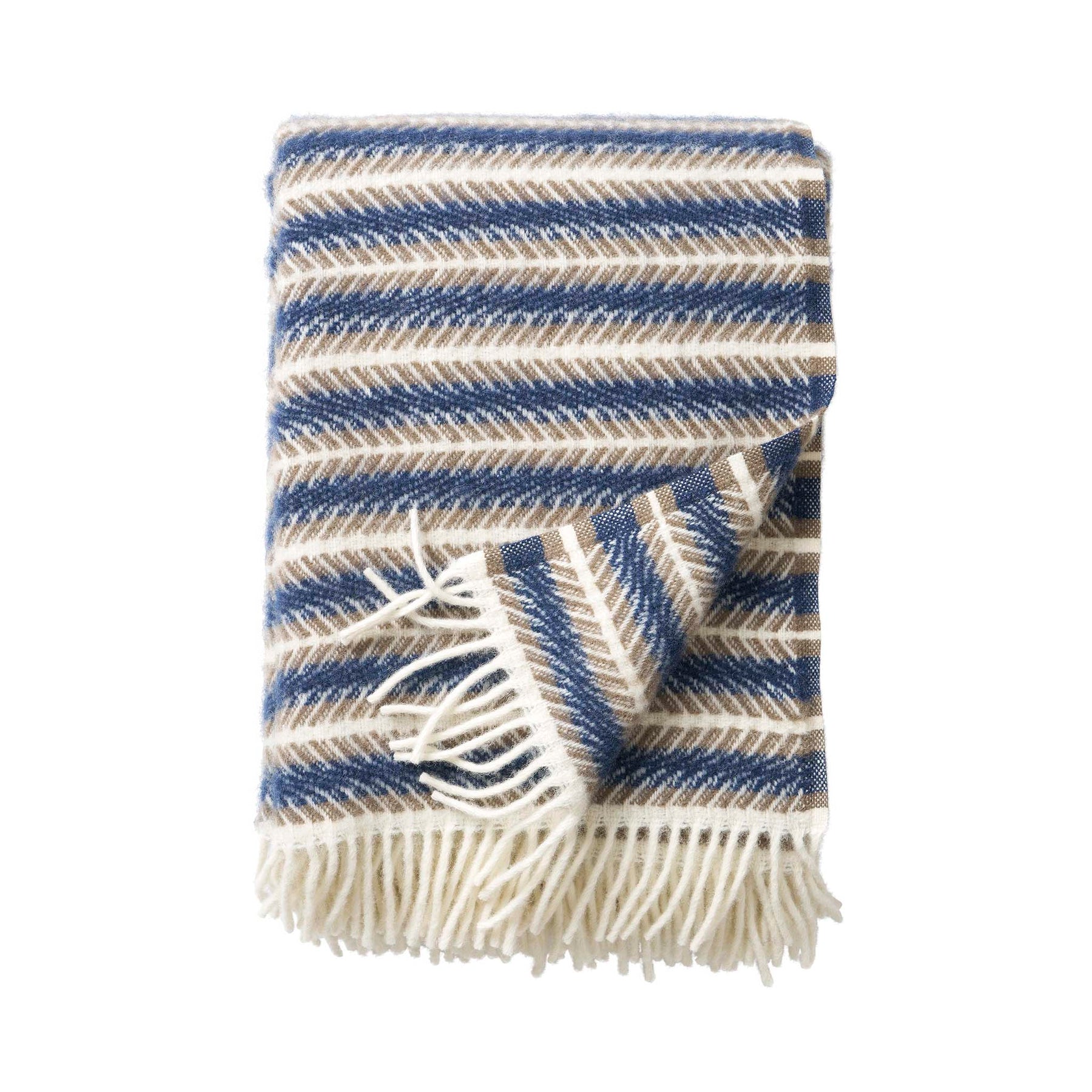 Klippan - Oscar | plaid van lamswol Multi blue