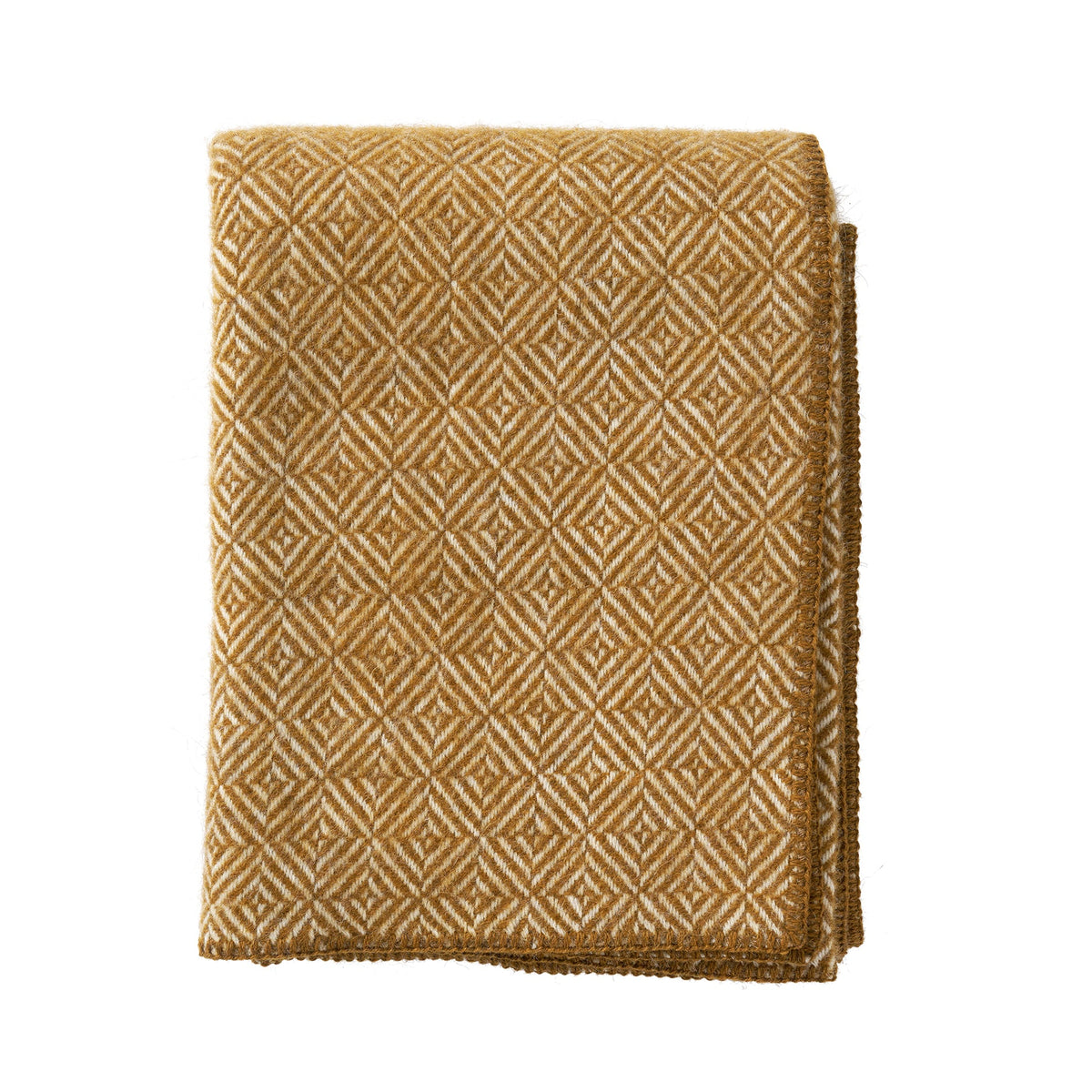 Klippan - Diamonds | wollen plaid Caramel
