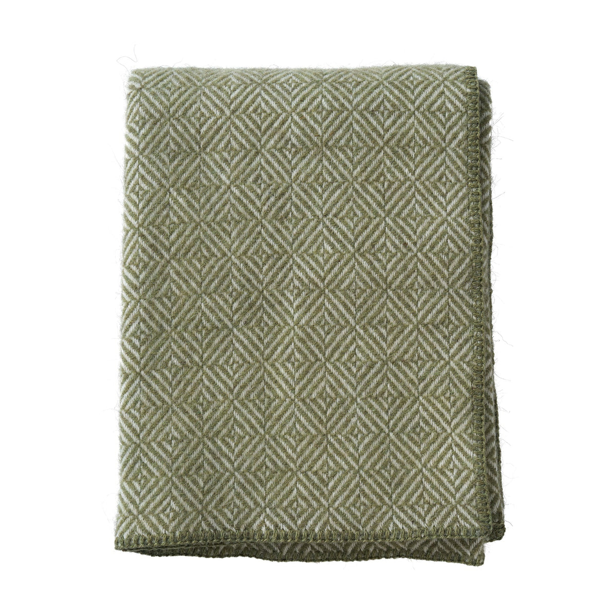 Klippan - Diamonds | wollen plaid Green