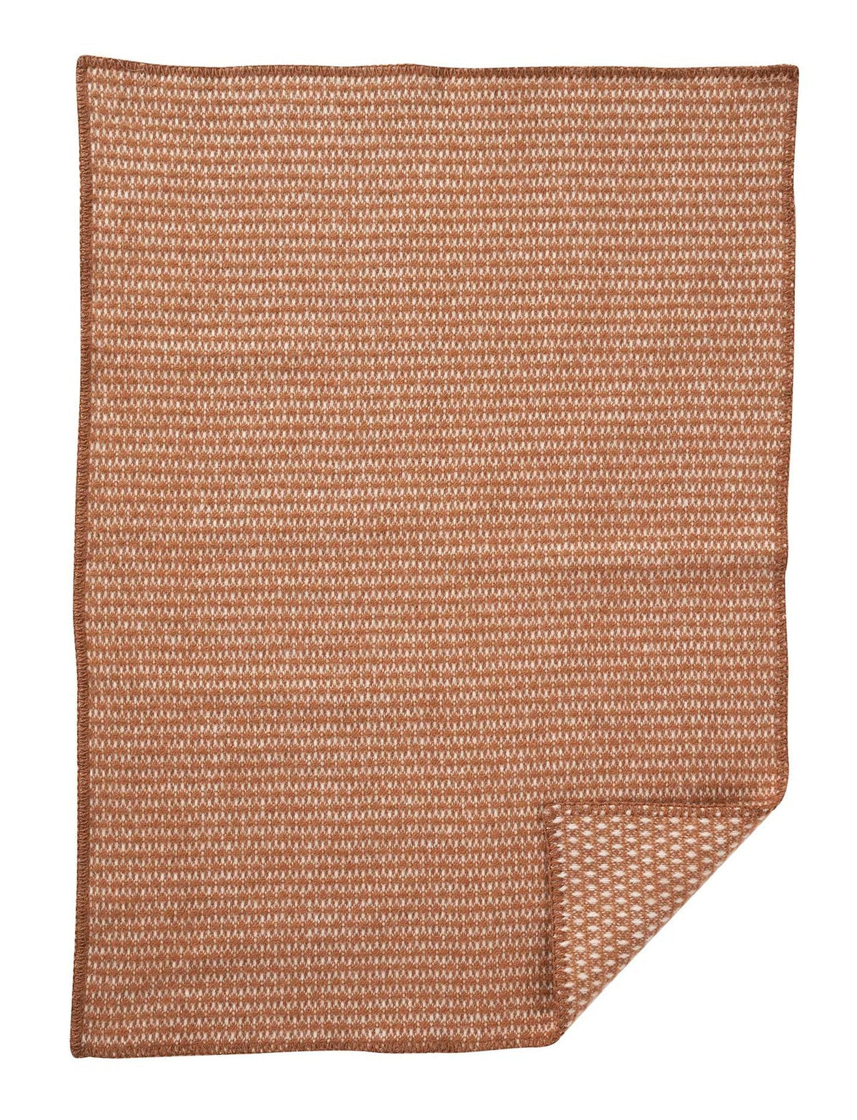 Klippan - Knut Baby | wiegdeken van lamswol Nougat 65x90 cm.