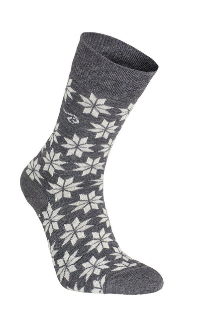 Ivanhoe of Sweden - Wool sock Snowflake | woolen socks