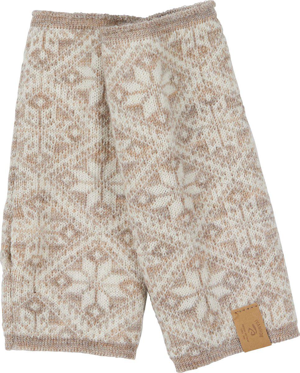 Ivanhoe Knitted in Sweden - Freya wristband | wollen polswarmers Sand