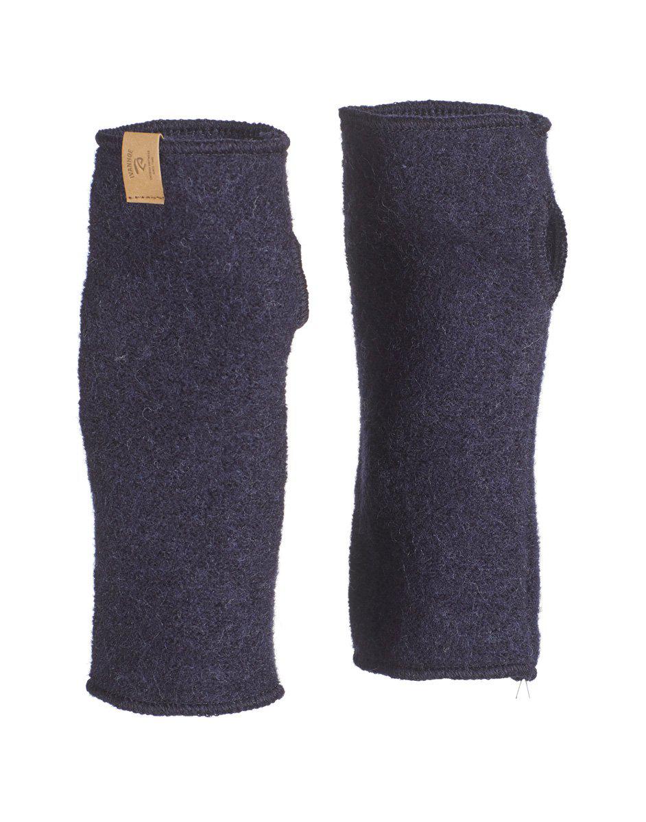 Ivanhoe Knitted in Sweden - Loden gaters | wollen polswarmers Light navy