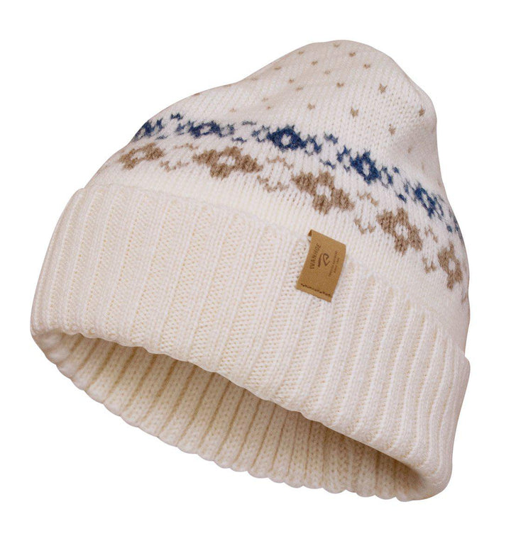 Ivanhoe Knitted in Sweden - Sire hat | wollen muts Winter white