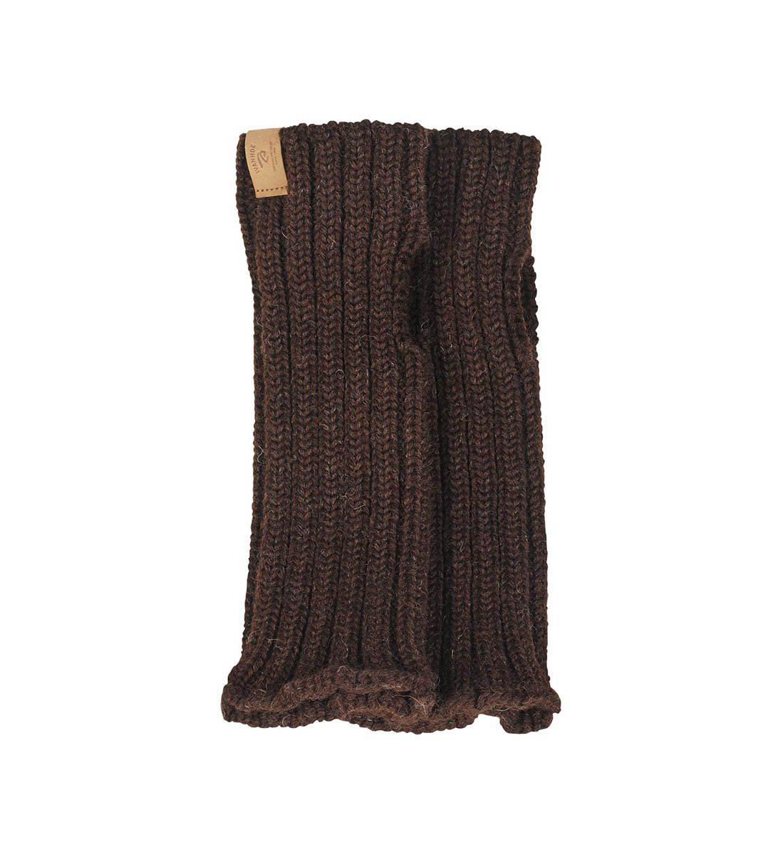 Ivanhoe Knitted in Sweden - NLS gaters | wollen polswarmers Coffee bean