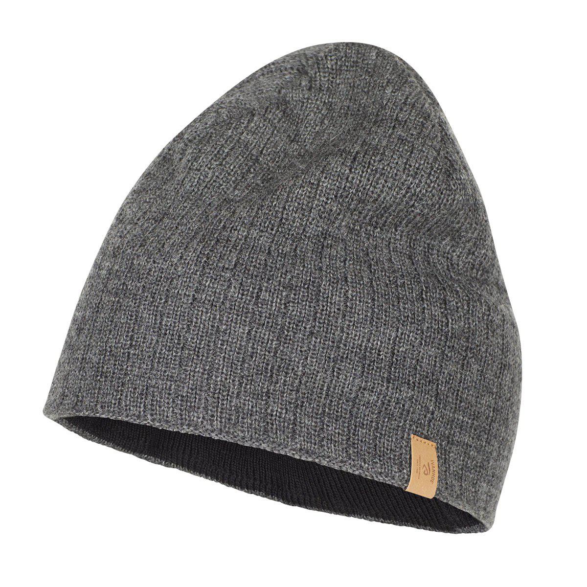 Ivanhoe Knitted in Sweden - Stormy hat WB | wollen muts Grey