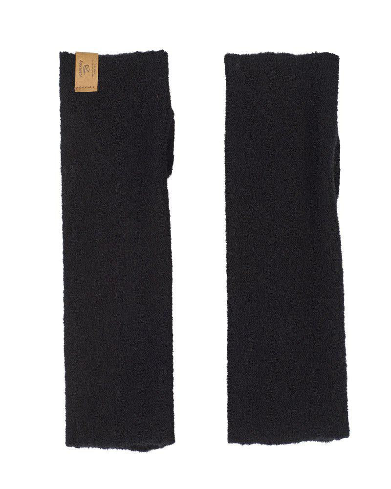 Ivanhoe Knitted in Sweden - Loden gaters | wollen polswarmers Black