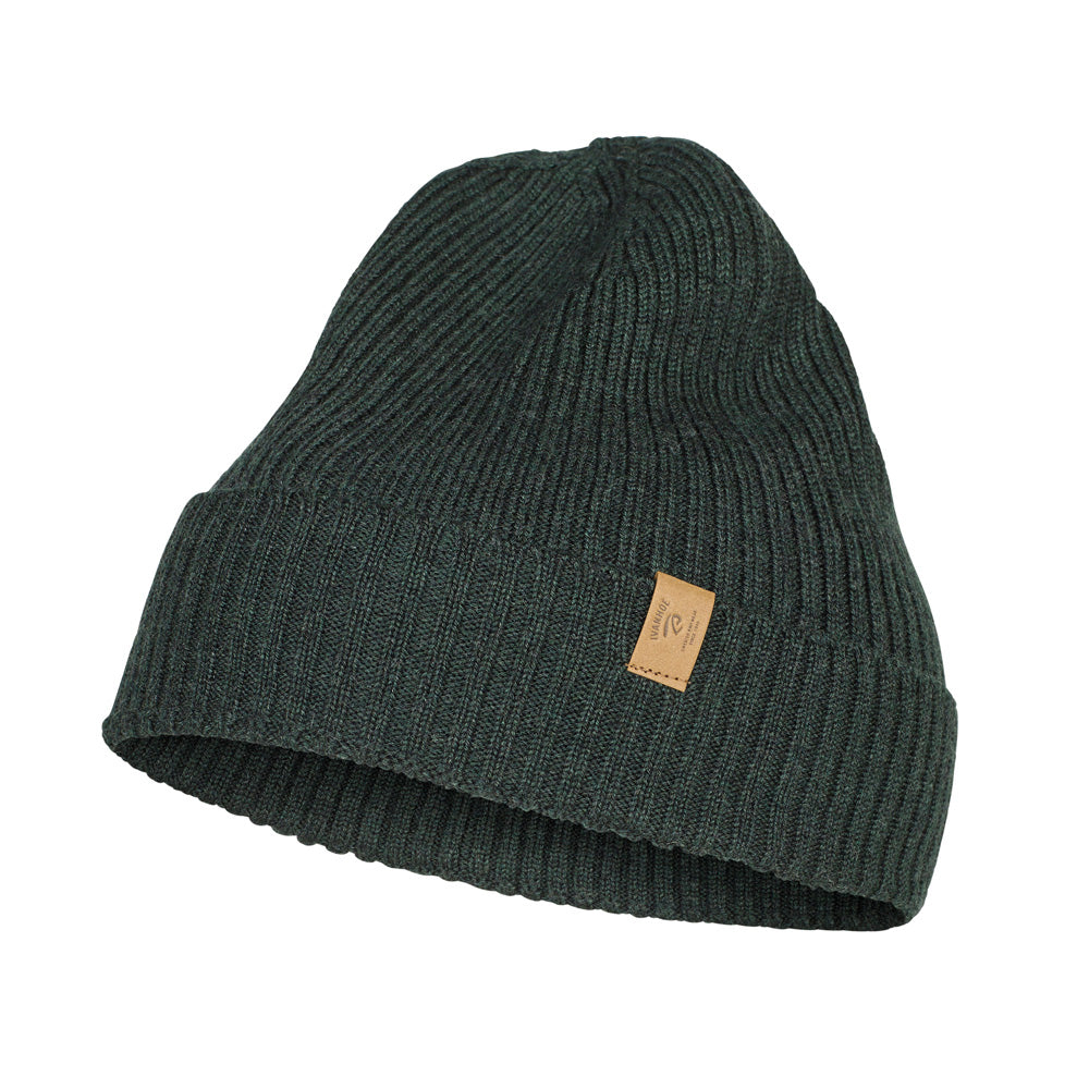 Ivanhoe Knitted in Sweden - Gelu hat | muts van merinowol Rifle green