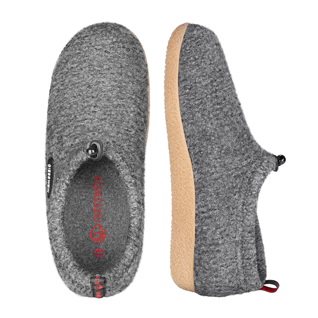 Giesswein - Vent | pantoffel van scheerwol