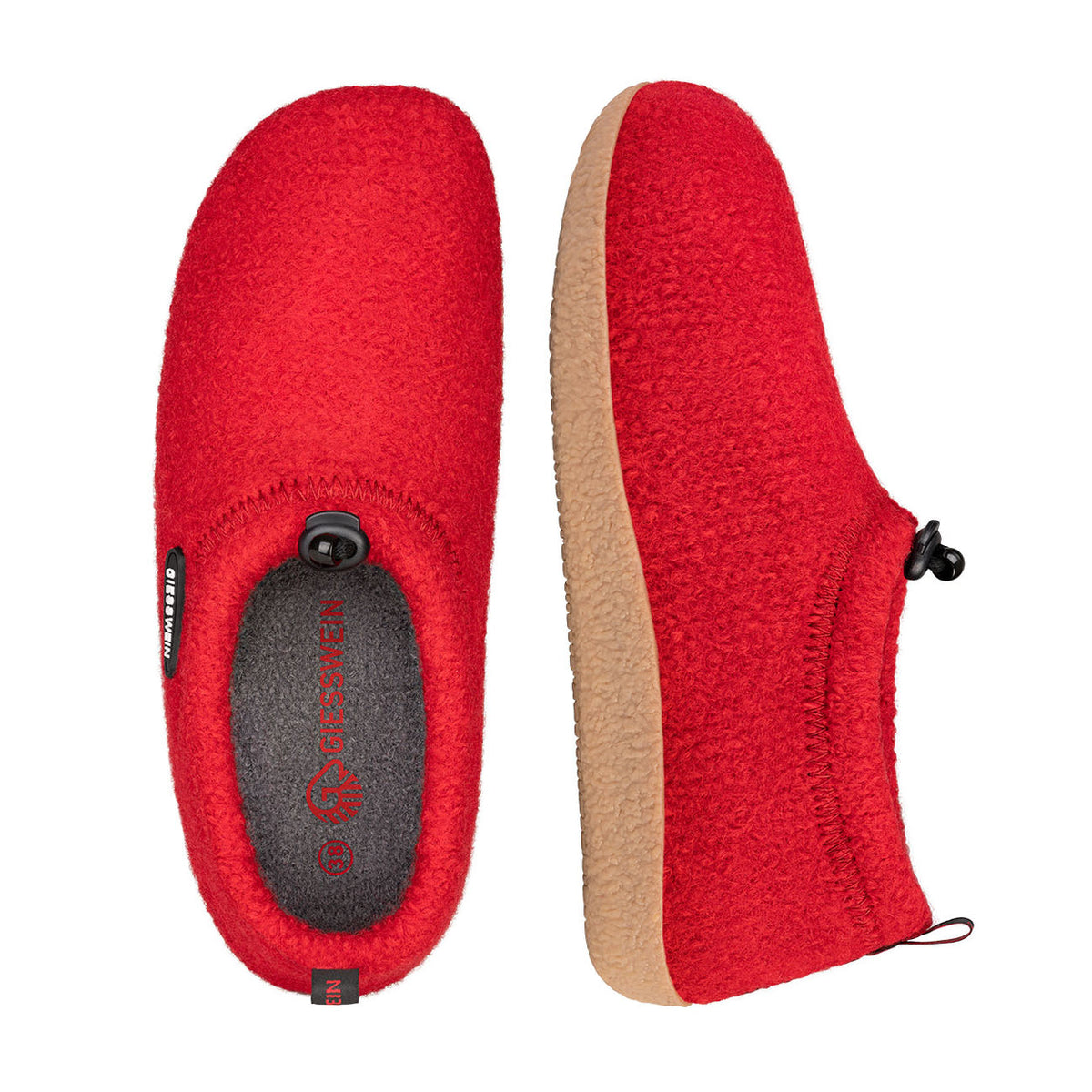 Giesswein - Vent | pantoffel van scheerwol Chili - 342