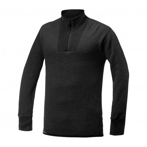 Woolpower - Protection Zip turtleneck 400 | wollen thermoshirt met col
