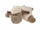 Gerkimex - Pluche knuffelkussen schaap | knuffel schaap Wit met stippen