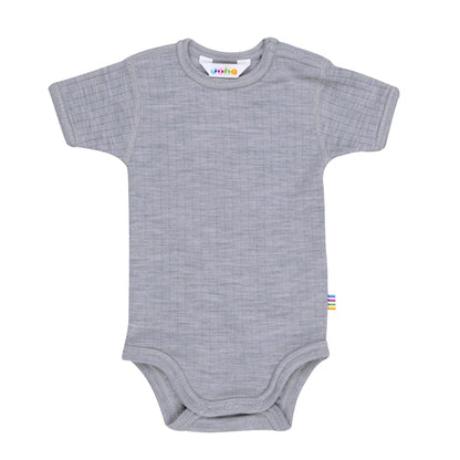 Joha - Wollen romper met korte mouwen | merinowol