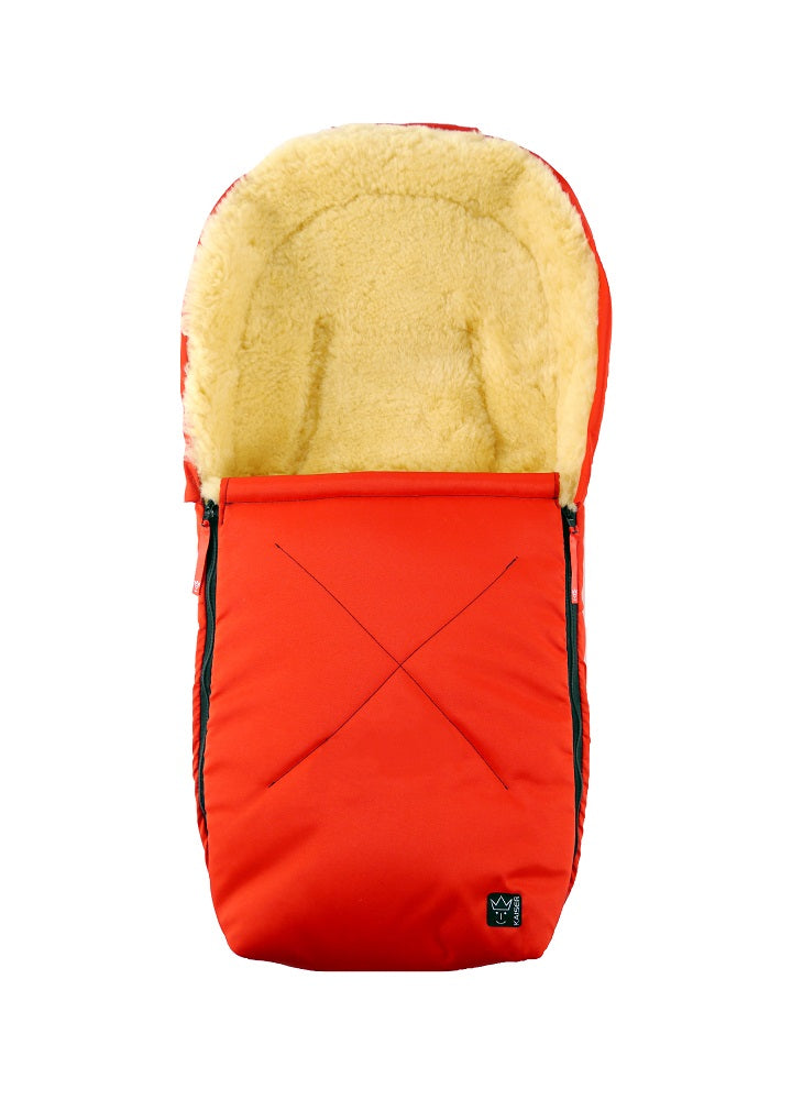 Kaiser-Emma | Babyschlafsack aus medizinisch gegerbtem Lammfell