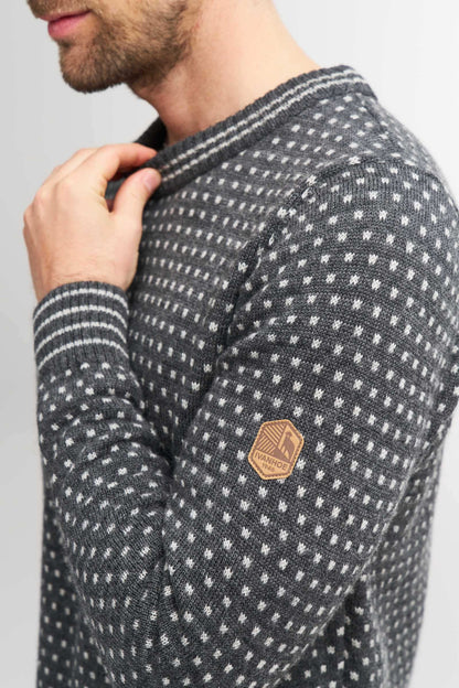 Ivanhoe Knitted in Sweden - Sverre crewneck | gebreide wollen herentrui