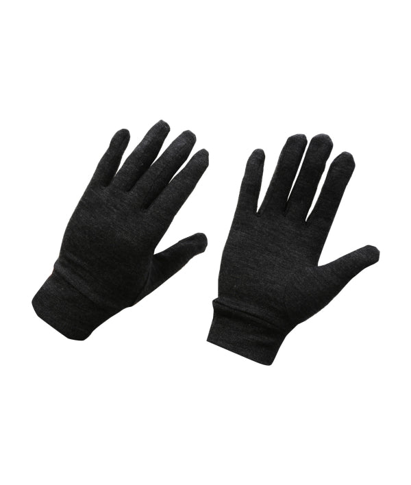 2117 of Sweden - Sköldinge merino gloves | handschoenen van merinowol Black