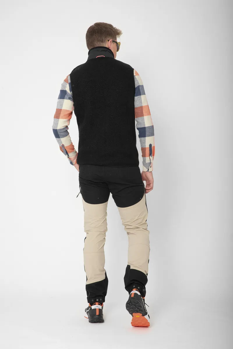 2117 of Sweden - Skord Pile vest | wollen heren bodywarmer