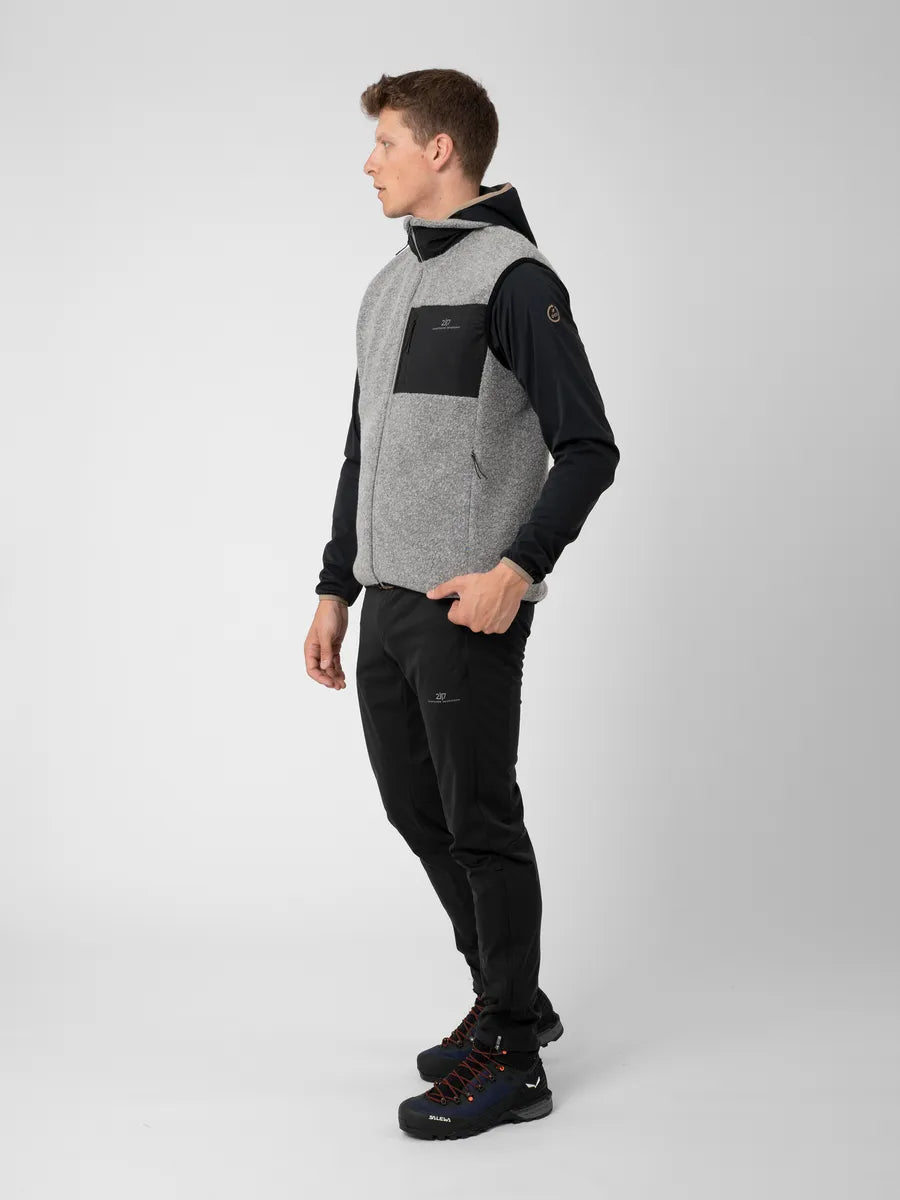 2117 of Sweden - Skord Pile vest | wollen heren bodywarmer