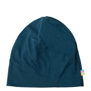 Joha - Baby hat double - uni | wollen babymutsje Dark blue