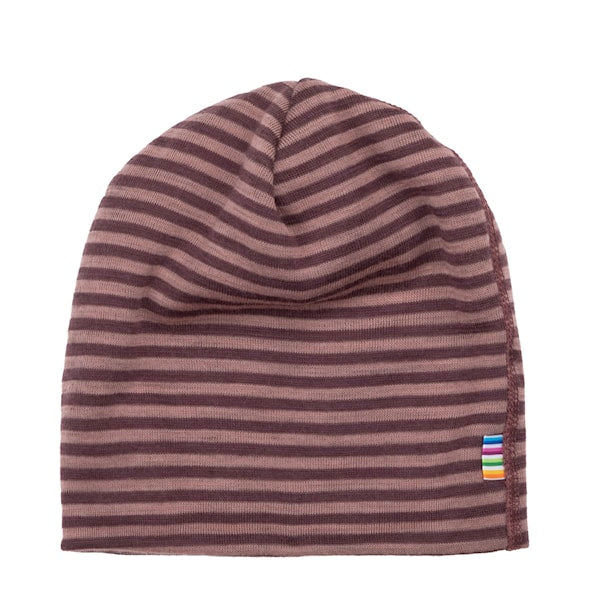 Joha - Baby hat double - stripe | gestreept wollen babymutsje