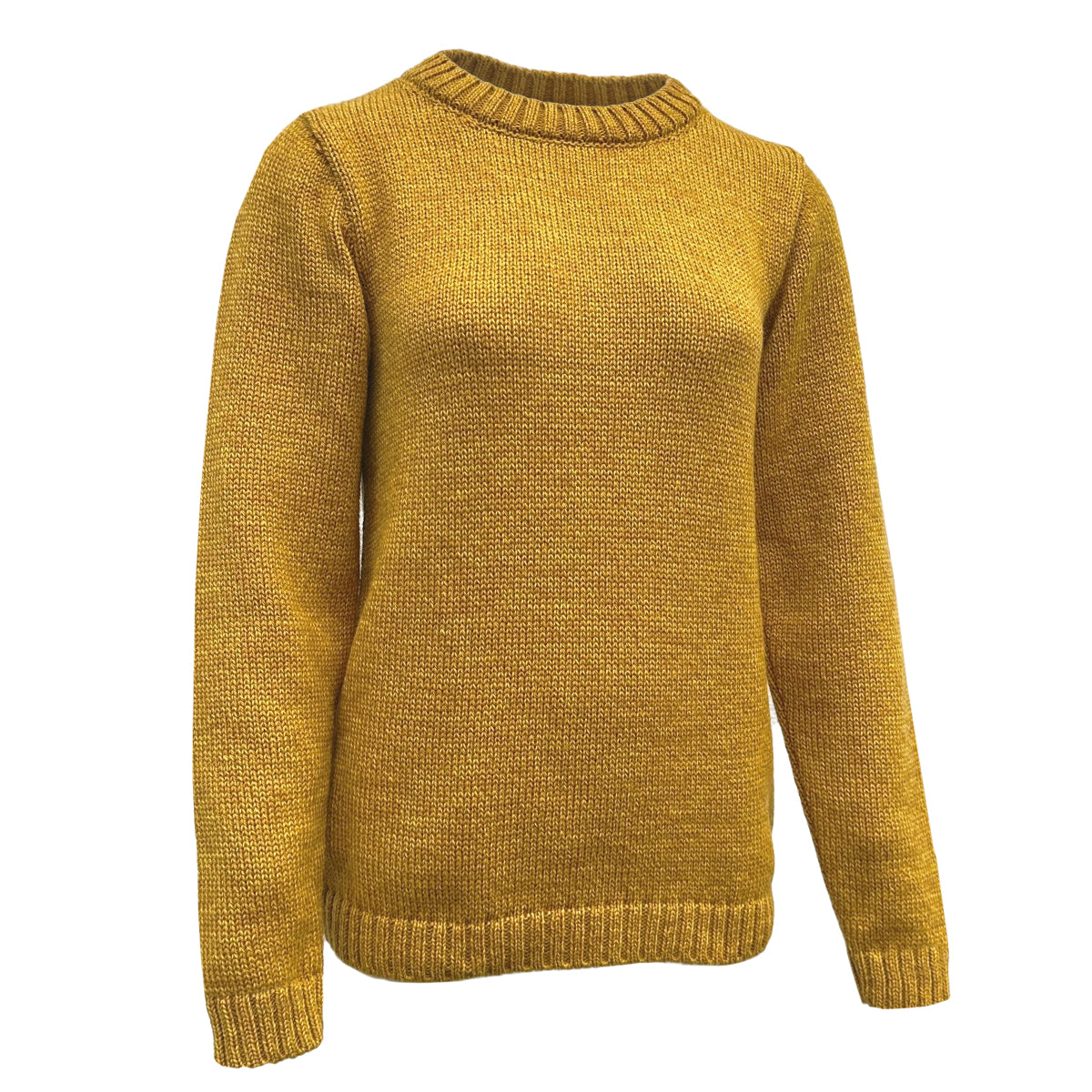 Aran Woollen Mills - B150 | damestrui van merinowol Yellow