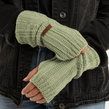 Knit Factory - Nica Armwarmers | gebreide polswarmers