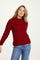 Aran Woollen Mills - B464 | merino wool ladies sweater with turtleneck