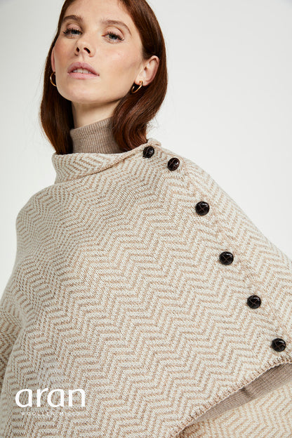 Aran Woollen Mills - B814 | poncho