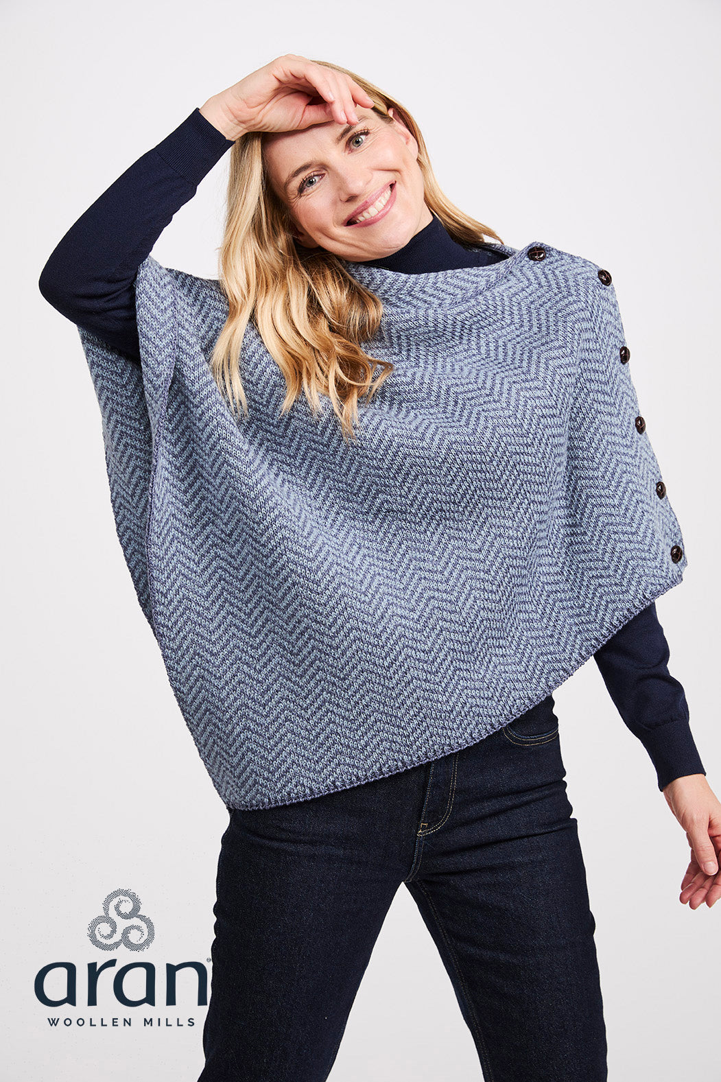 Aran Woollen Mills - B814 | poncho