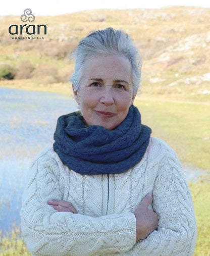 Aran Woollen Mills - B859 | merino wool infinity scarf