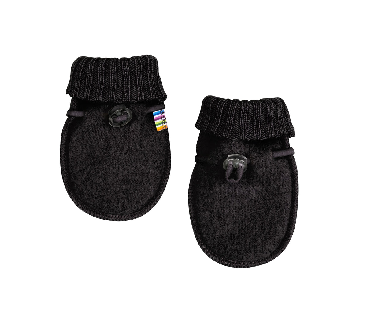 JOHA - Baby Mittens | wollen baby wantjes Black