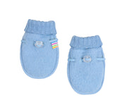 JOHA - Baby Mittens | wollen baby wantjes Blue