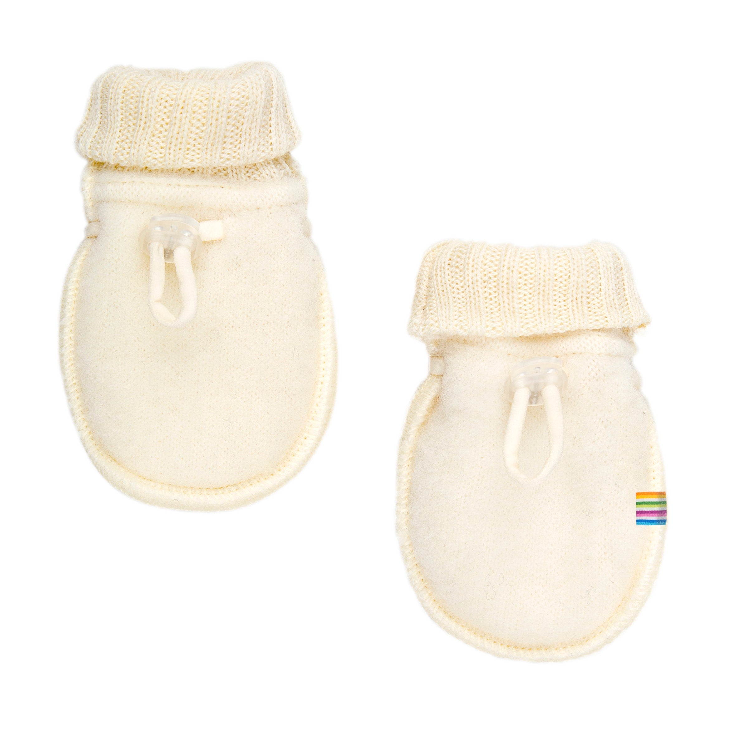JOHA - Baby Mittens | wollen baby wantjes Nature 68-74