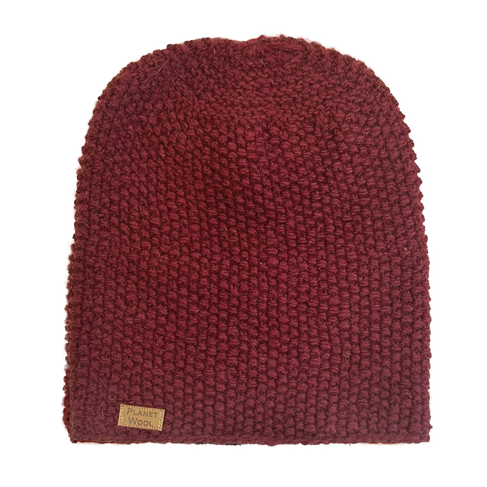 Planet wool - Wollen muts Barley kopen | Texelana