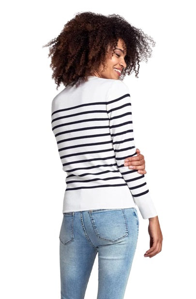 Armor-Lux - Briac | striped women's wool sweater