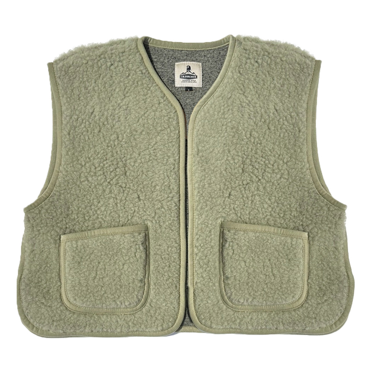 Yoko Wool - Camino Vest | wollen dames bodywarmer Pistachio