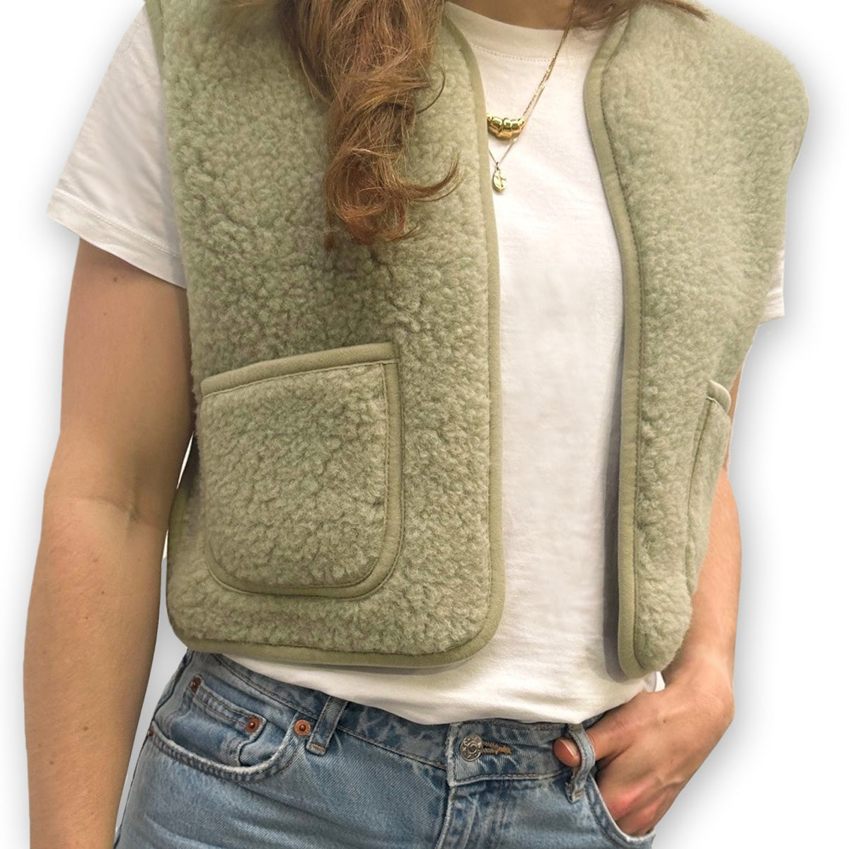 Yoko Wool - Camino Vest | wollen dames bodywarmer