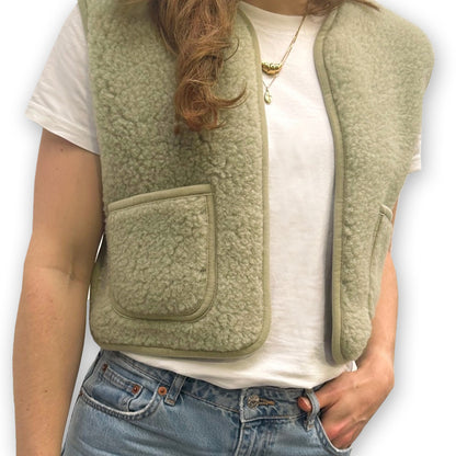 Yoko Wool - Camino Vest | wollen dames bodywarmer