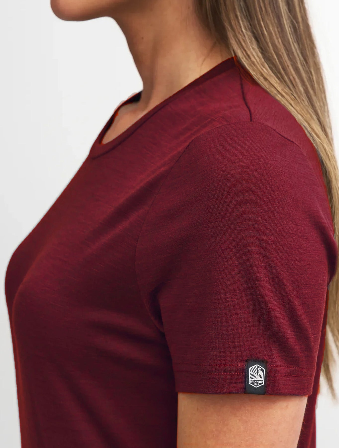 Ivanhoe Knitted in Sweden - Underwool Cilla | t-shirt van merinowol