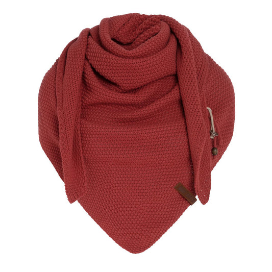 Knit Factory Lola Omslagdoek - Olive - 190x85 cm - Knit Factory