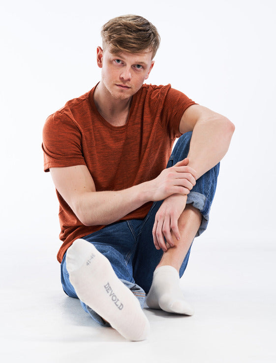 Devold - Daily shorty socks | enkelsokken van merinowol 2 pack