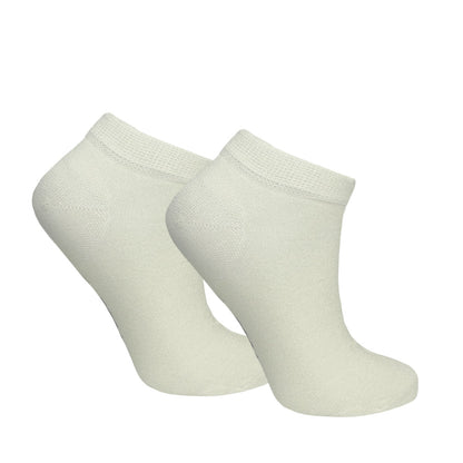 Devold - Daily shorty socks | enkelsokken van merinowol Off-white