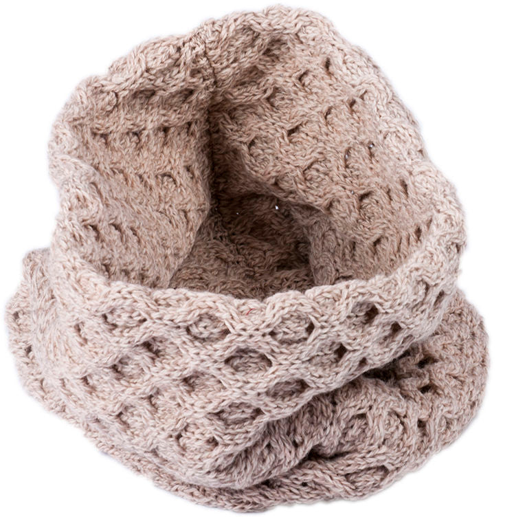 Aran Woollen Mills - B873 | merinowol colsjaal Wicker