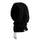 Knit Factory - Evy Colsjaal met capuchon Black