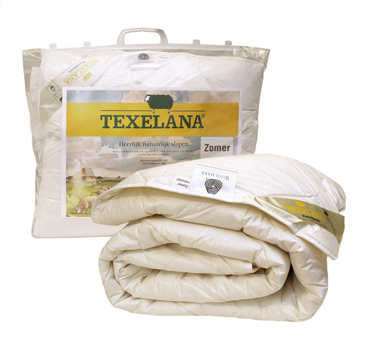 Texelana - Excellent | Einzelne Sommerbettdecke mit Wollfüllung