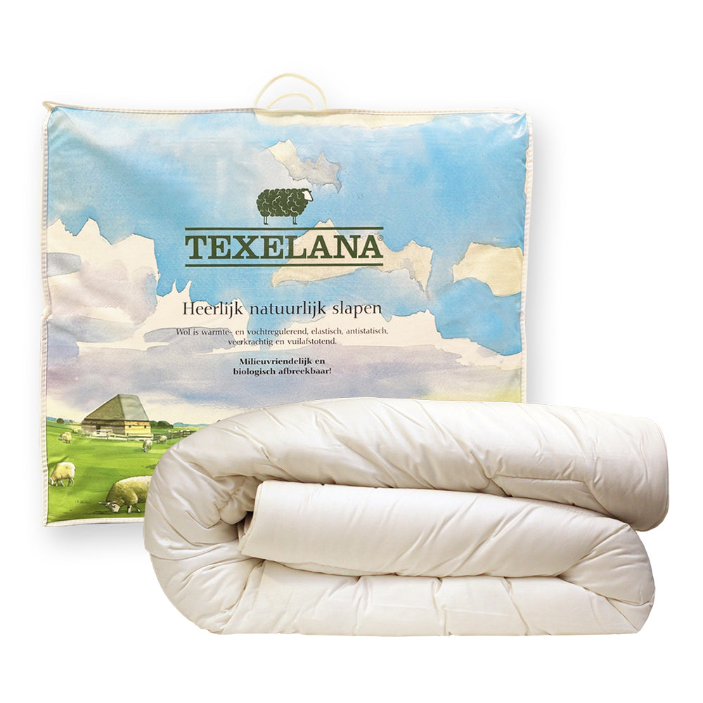 Texelana - Exquisiet | wol- en wildzijde gevuld 4 seizoenen dekbed