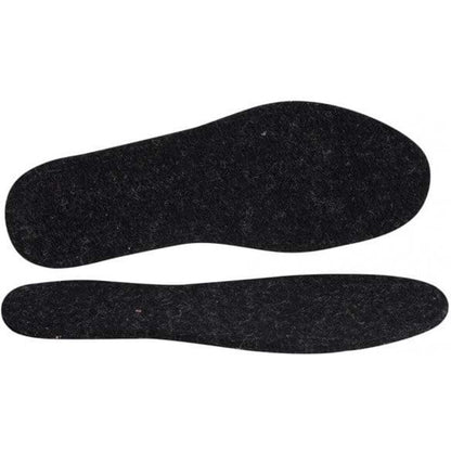 Glerups - felt soles | wollen inlegzolen Charcoal