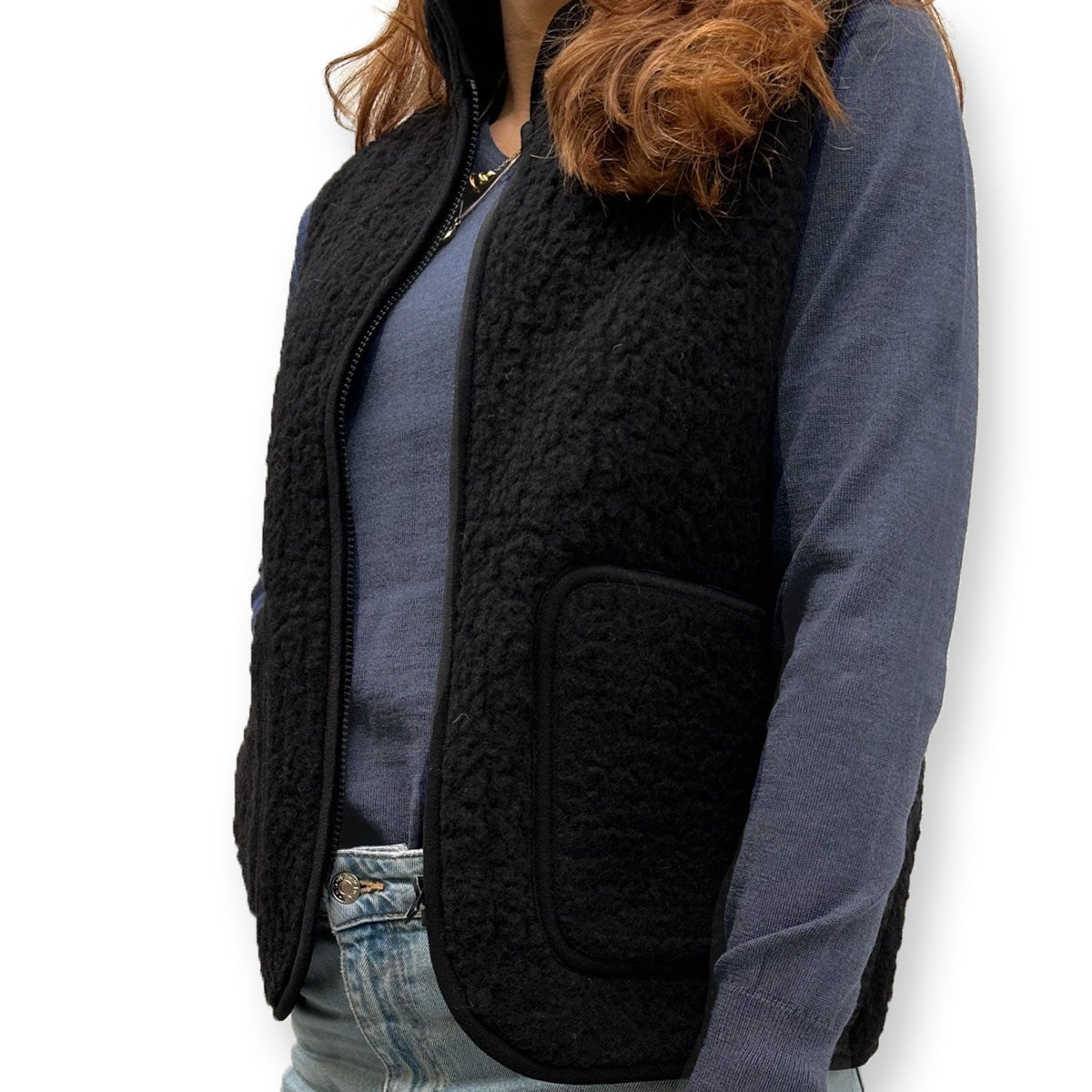 Yoko Wool - Figo Vest | bodywarmer van zachte wol