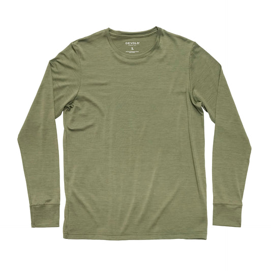 Devold - Classic Longsleeve | wollen longsleeve voor heren